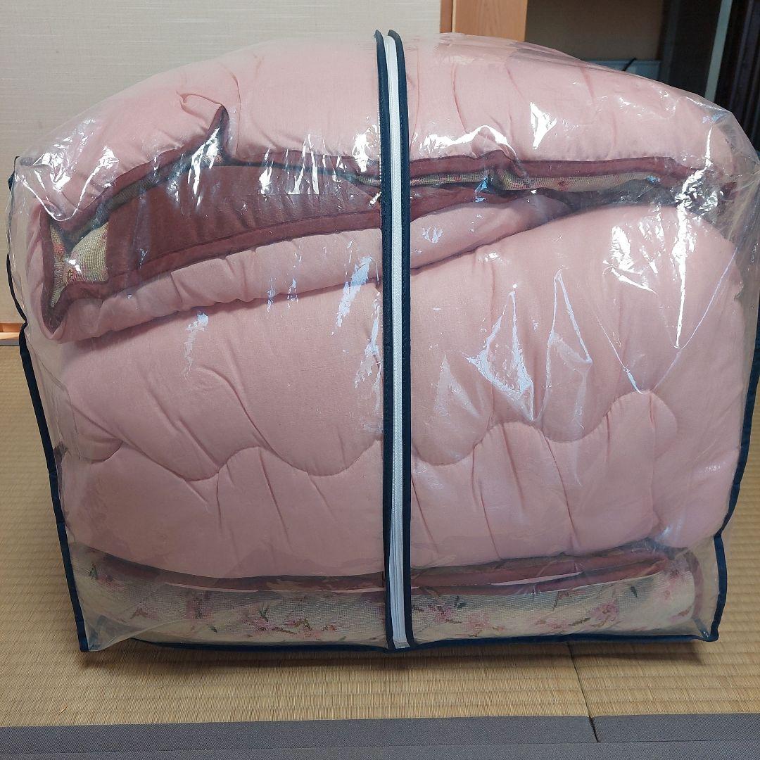 こたつ布団掛け布団・敷布団セットL Lサイズ　長方形　やや難あり