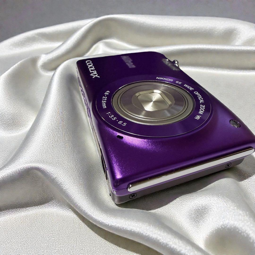 【極美品級・完品】Nikon COOLPIX S3300 パープル 動作確認済
