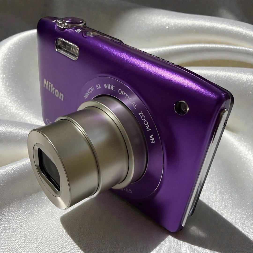 【極美品級・完品】Nikon COOLPIX S3300 パープル 動作確認済