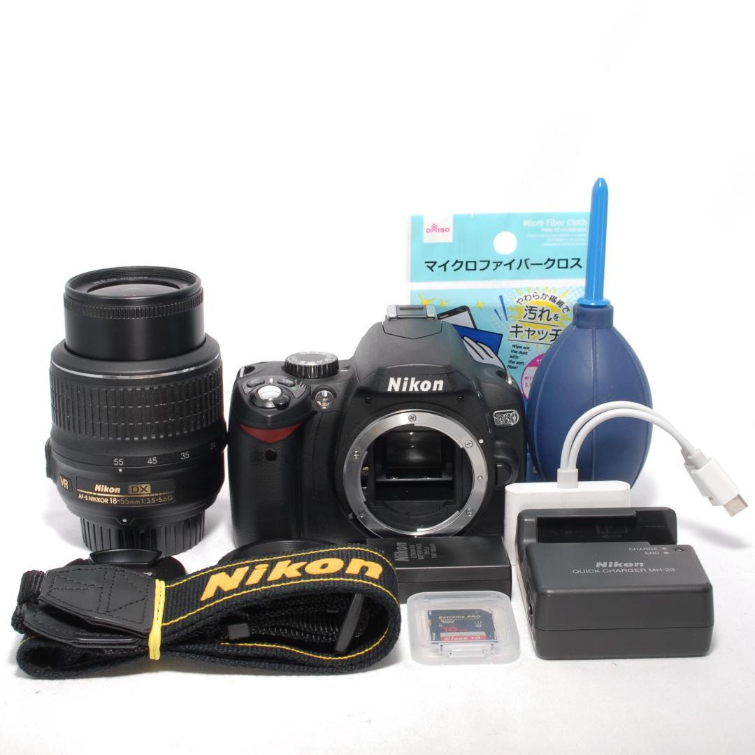 ✨Nikon D60 レンズキット✨初心者おすすめ✨小型軽量✨一眼レフカメラ