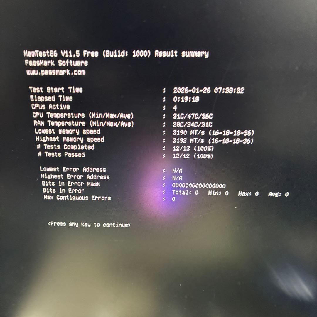 動作◯Corsair Vengeance RGB PRO 16gb(8gb×2)