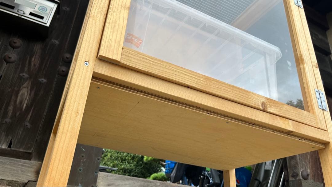 【大阪】手製飼育小屋　飼育ケース　虫かご鳥かご　カブトムシ　爬虫類◆おまけ付き◆