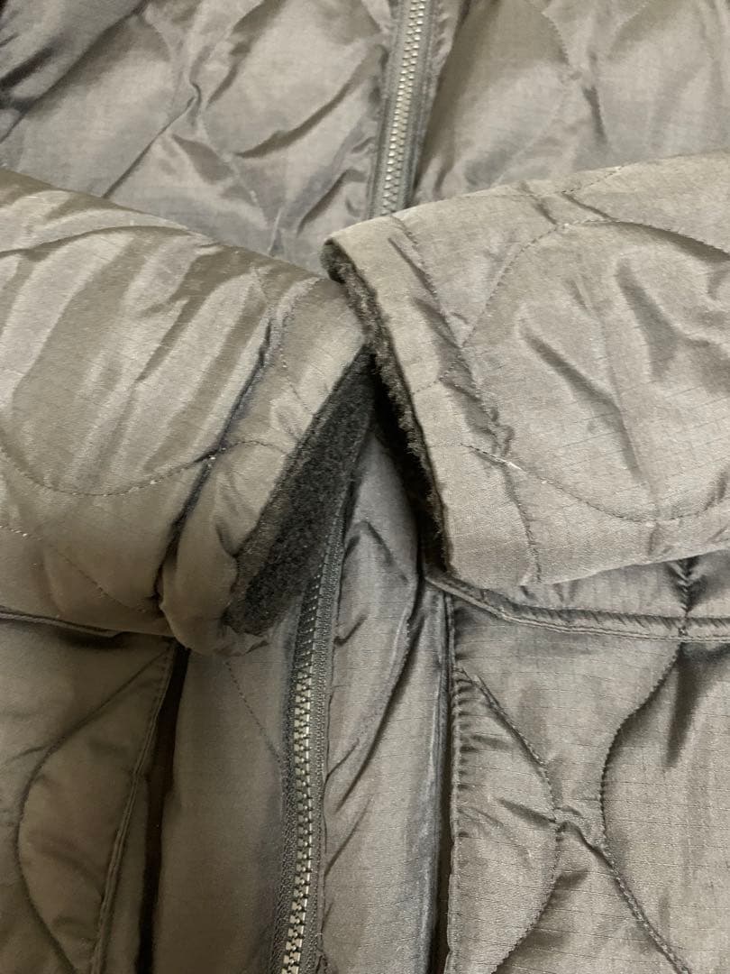 TAION タイオン　ミリタリー　リバーシブル　ダウンジャケット　ボア　ブラック