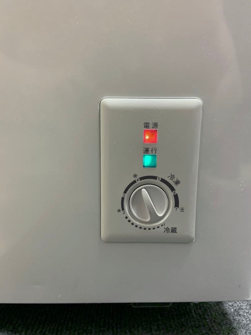 美品　マクスゼン 冷凍庫 ストッカー JF100ML01WH 2021年 99l