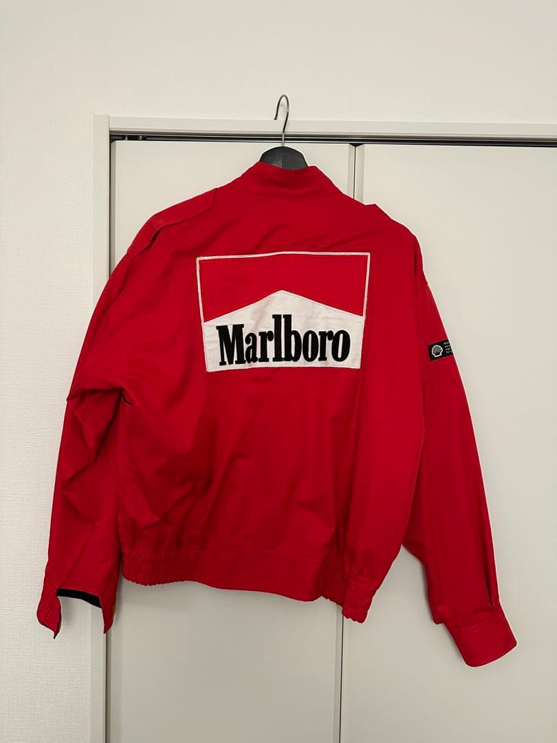 【希少】昭和シェル×Marlboro マルボロ レーシングジャケット LL