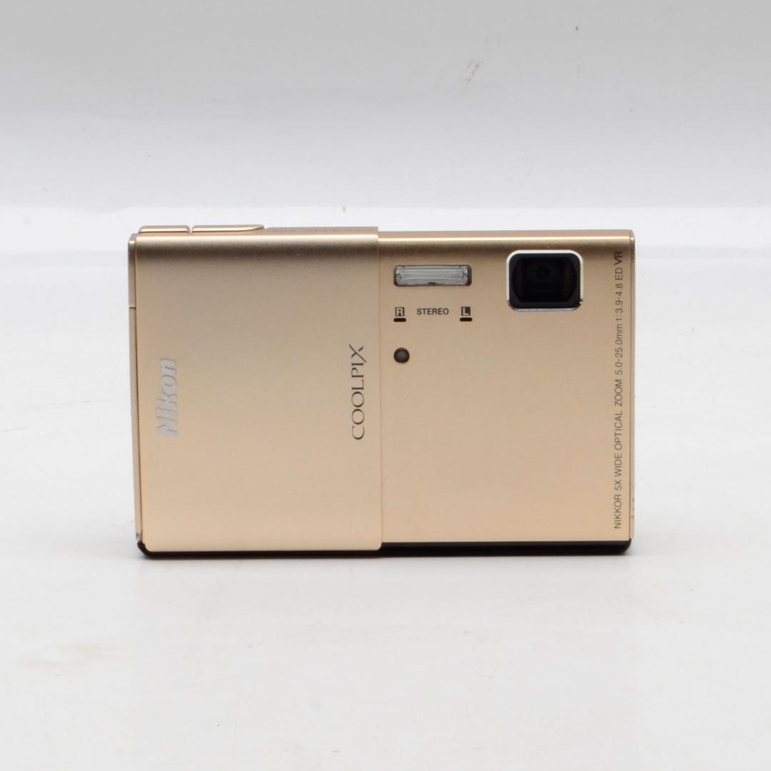 Nikon COOLPIX S100 ゴールド　コンパクトデジカメ　タッチ操作