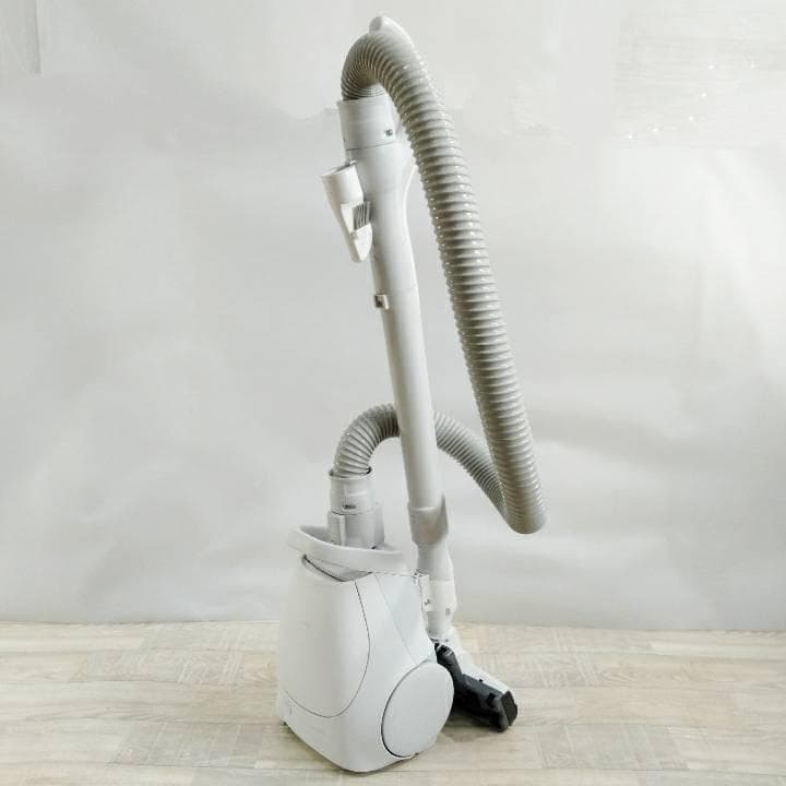 【良品】パナソニック 掃除機 紙パック式 MC-PJ220G-W