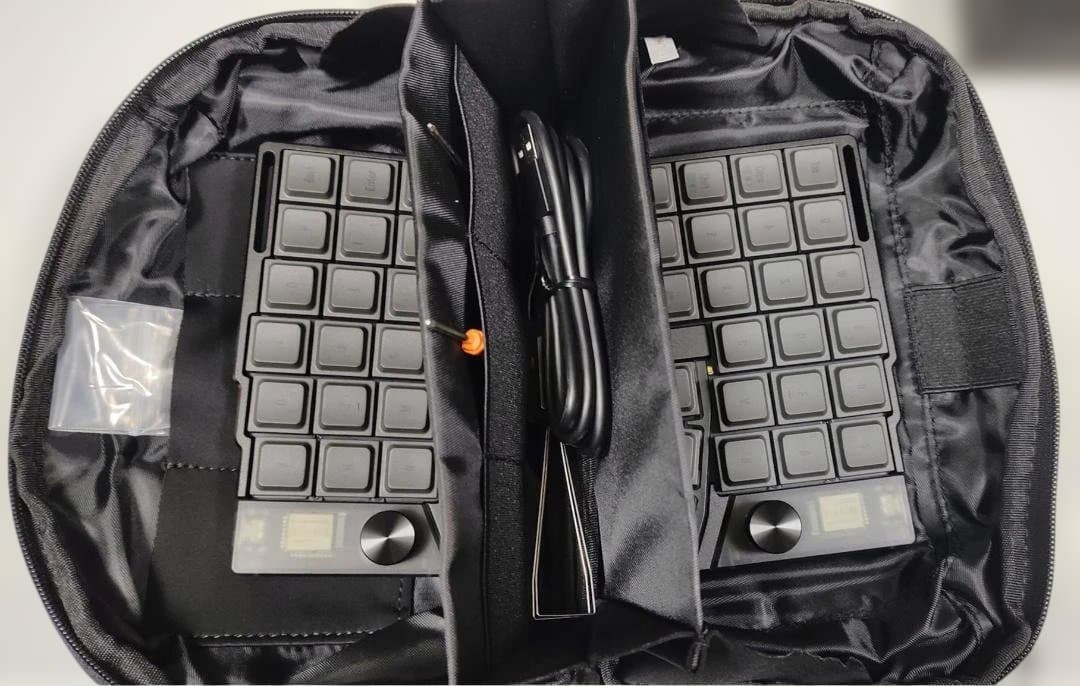 【ケース付】Cornix LP 分割 無線キーボード｜VIAL対応｜技適｜即発送