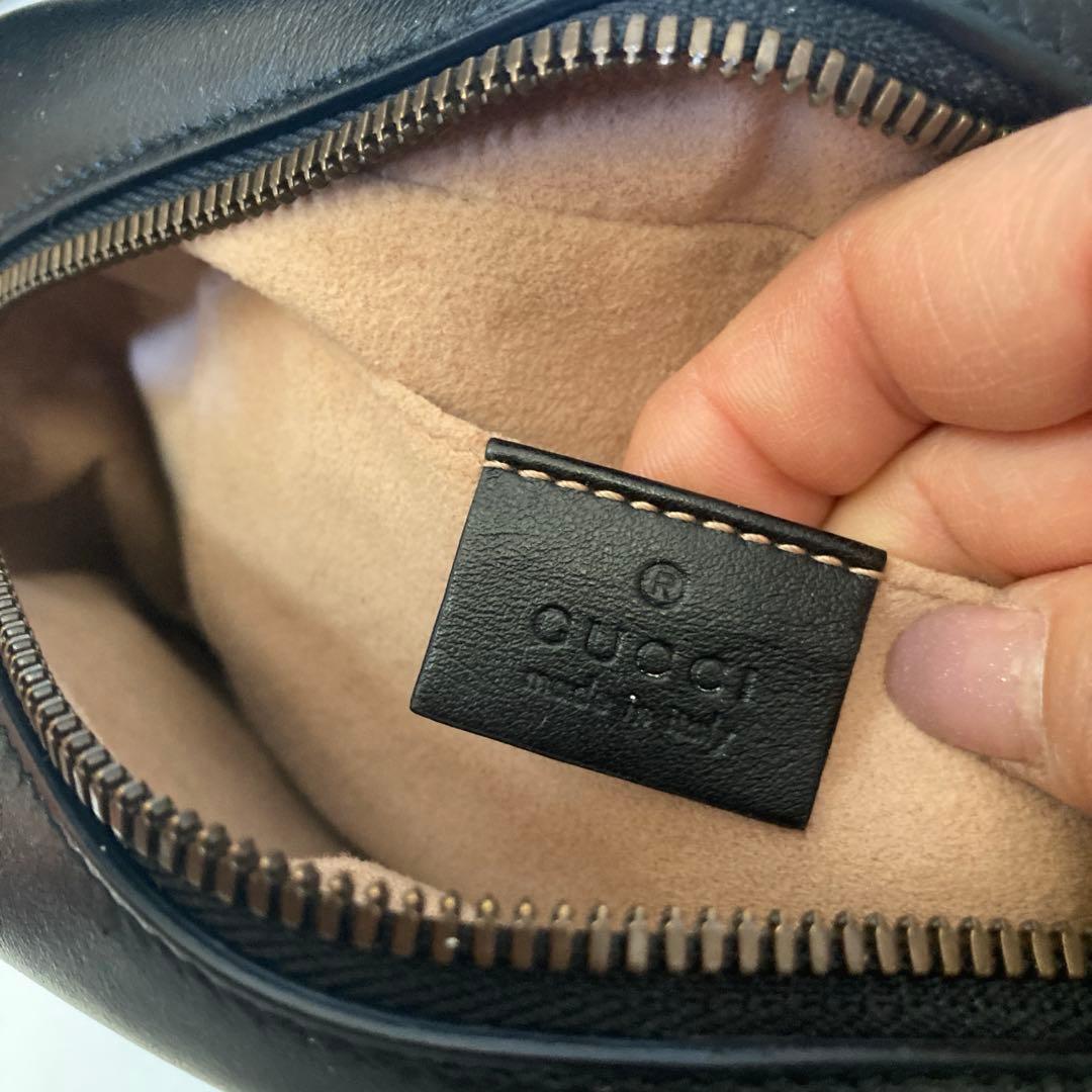 GUCCIグッチ　GGマーモントミニ カメラバッグ