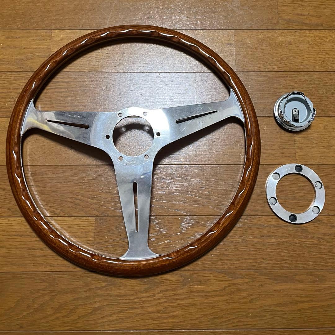NARDI ナルディ クラシック　ウッドステアリング 大径39mm
