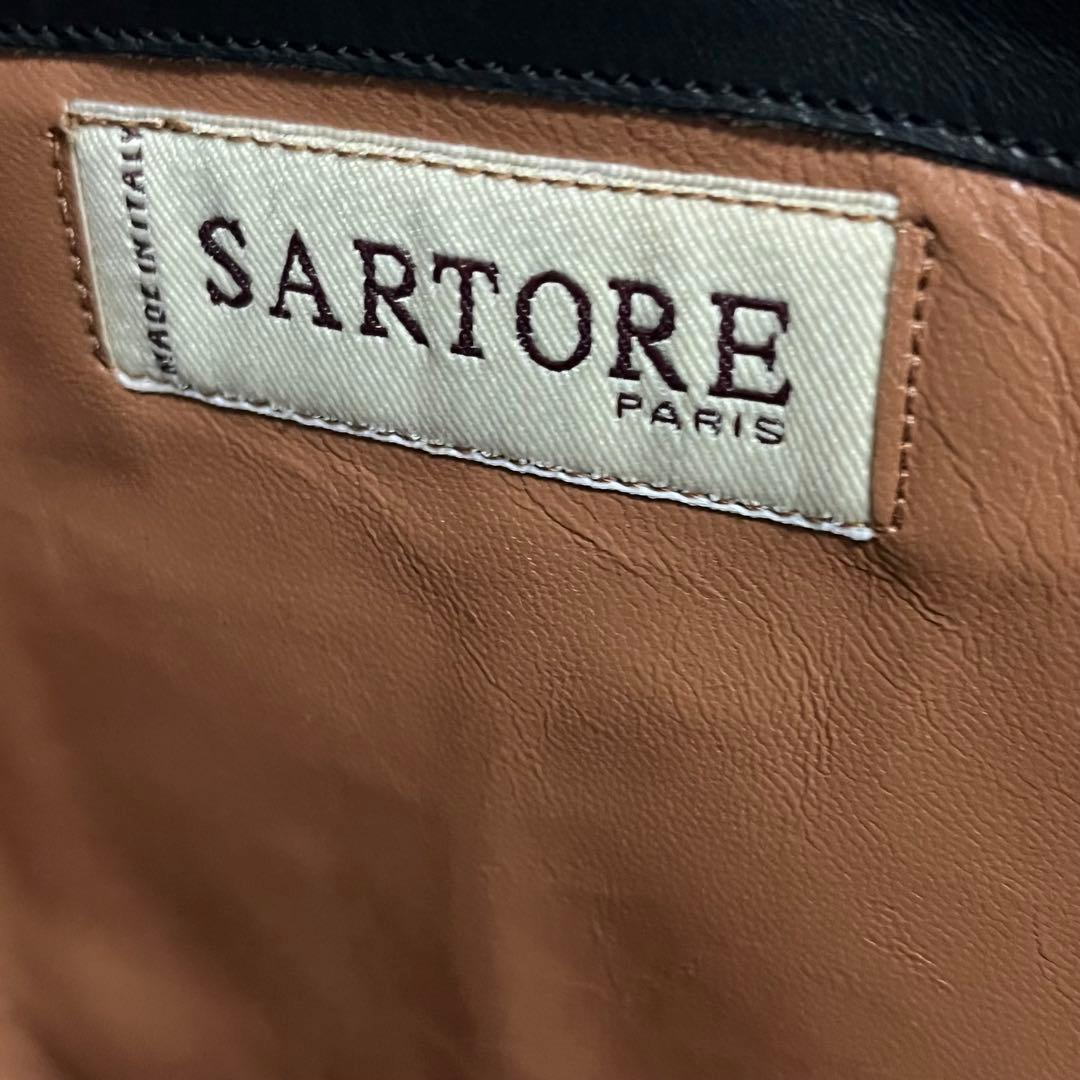 SARTOREサルトル　ブラック ジョッキーブーツ　37.5 24.5cm