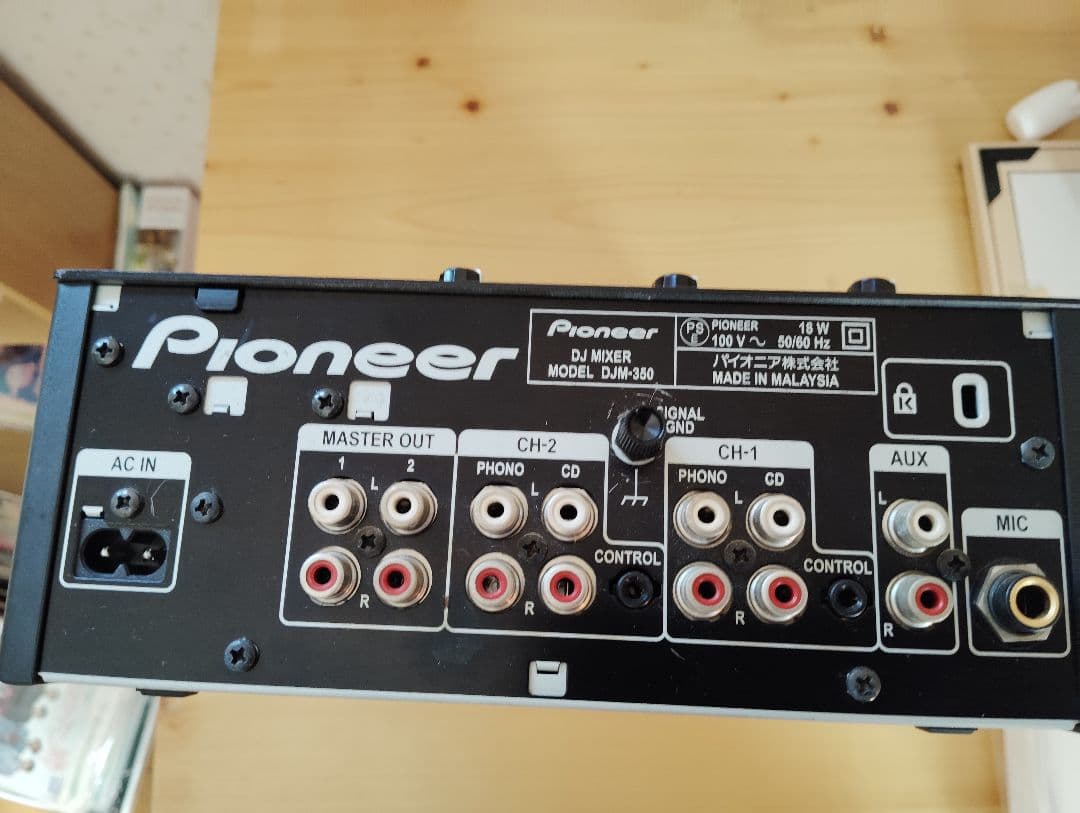 美品 Pioneer DJM-350 パイオニアDJ ミキサー