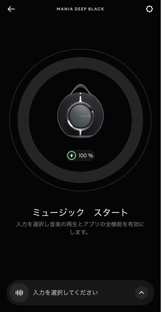 Devialet Mania Deep Black｜2028年5月まで延長保証