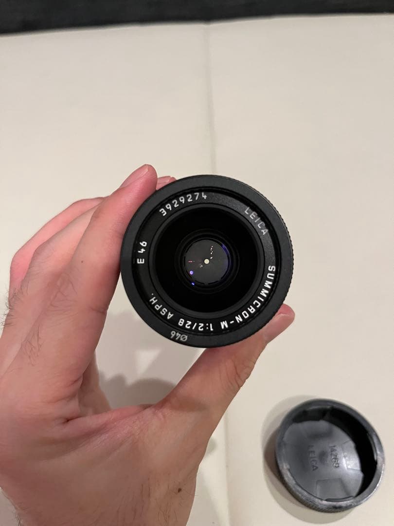 Leica summicron M 28mm f/2 ASPH +α