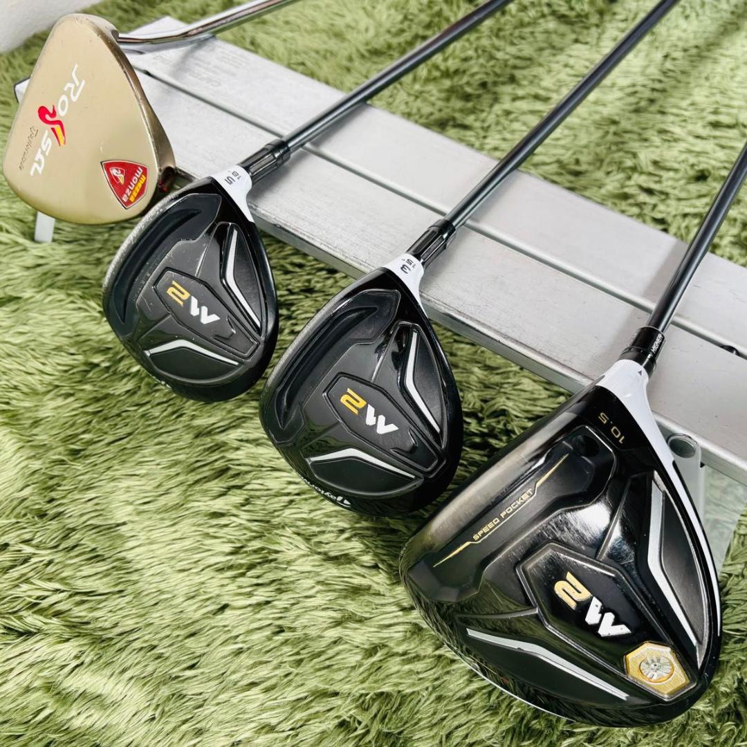 テーラーメイド M2 12本セット メンズゴルフ 初心者 入門 大人気モデル