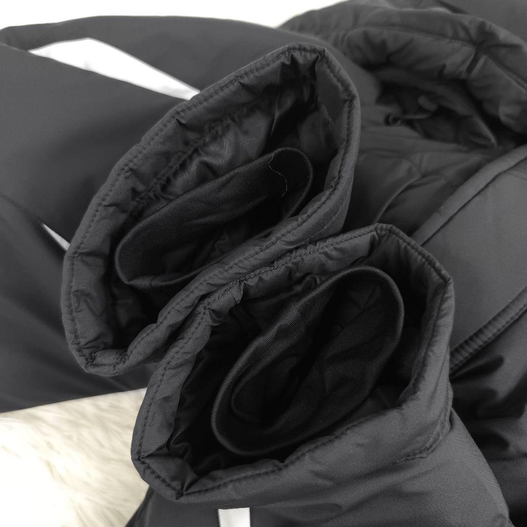 極美品✨ UNDER ARMOUR アンダーアーマー ベンチコート ロゴ刺繍 黒