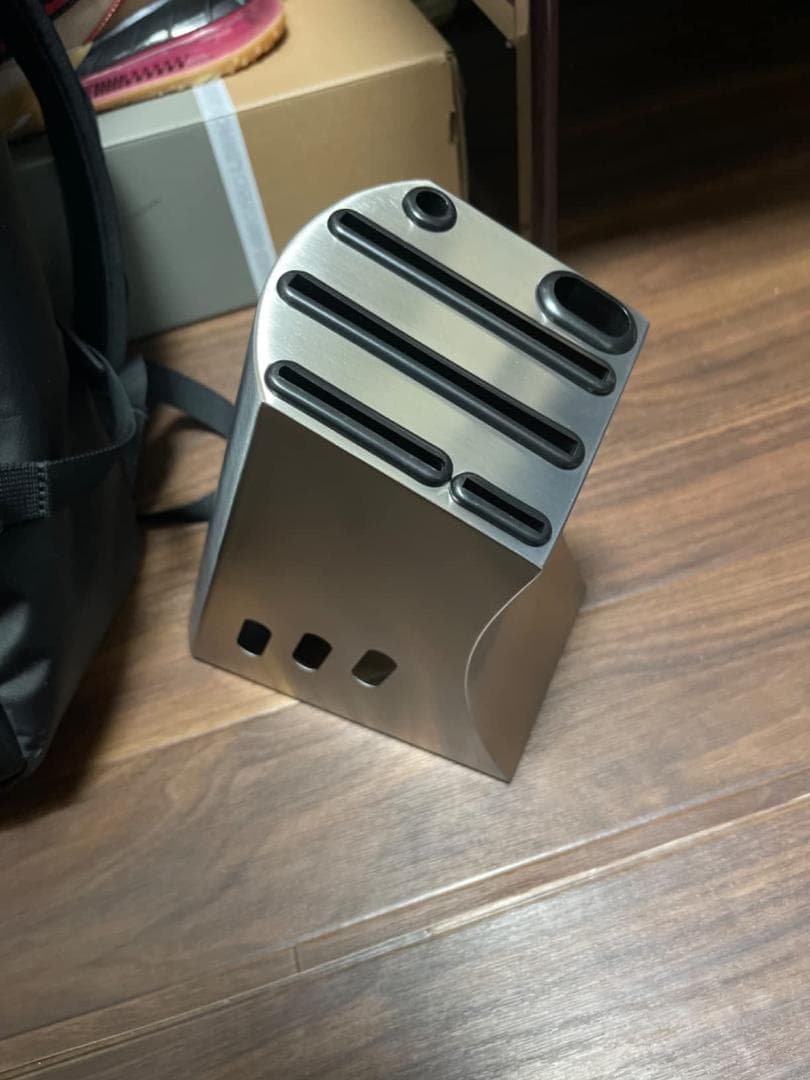 おしゃれステンレス包丁スタンド