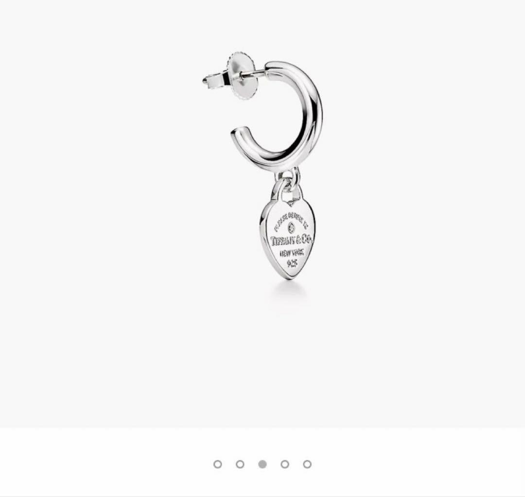 Tiffany & Co. ハートチャーム ピアス
