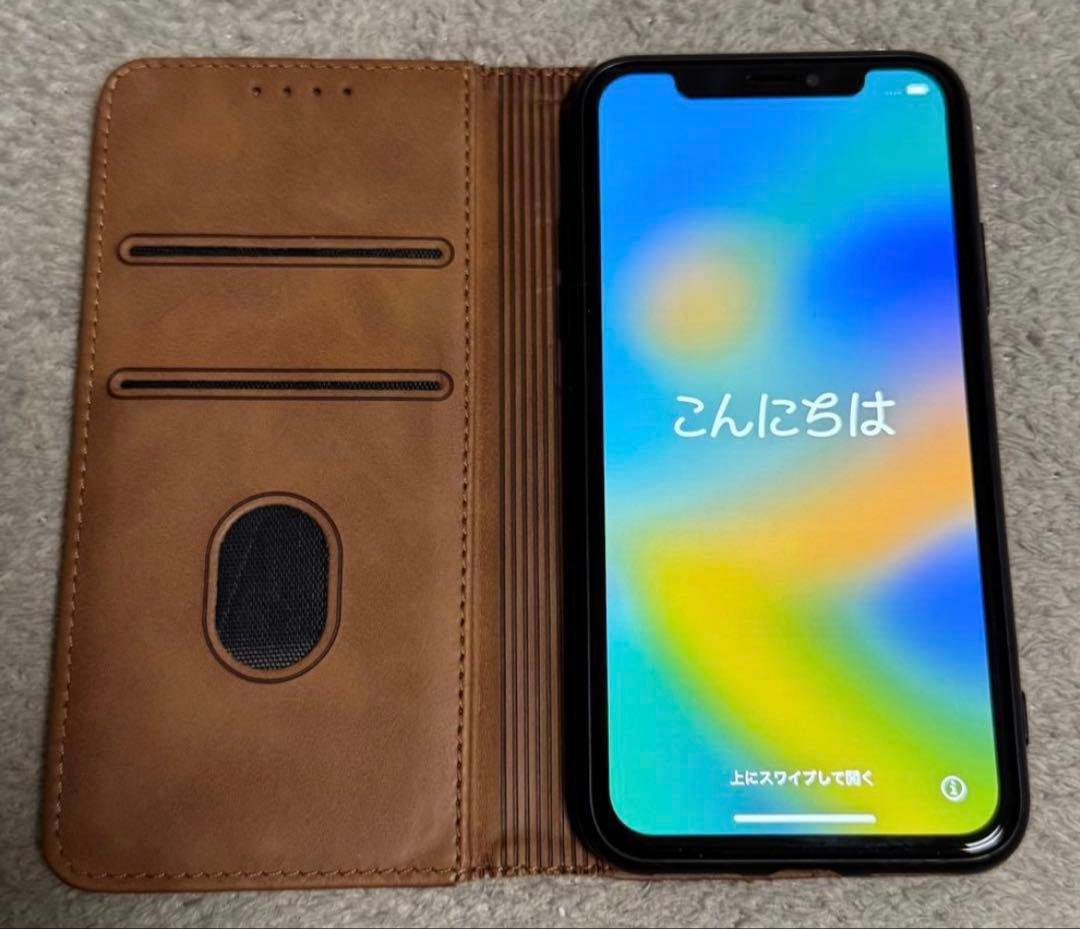 iPhone X 64G バッテリー最大容量100% スペースグレイ