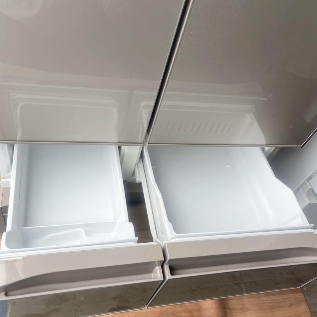 取付無料！日立真空チルド搭載！高性能おしゃれインテリア6ドア冷蔵庫！洗濯機