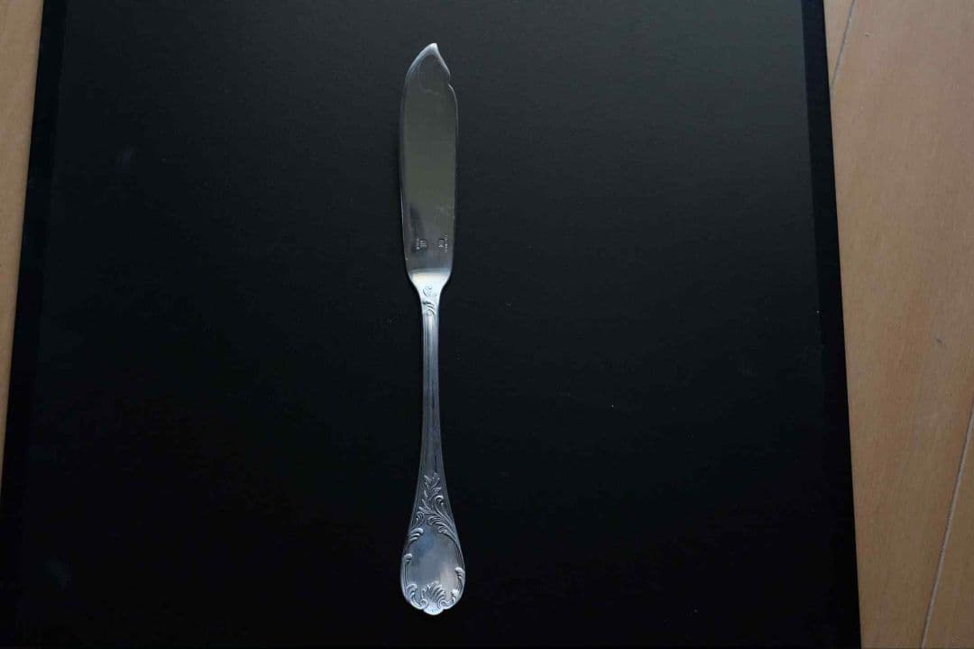 Christofle /クリストフル銀メッキ製フィッシュナイフ2本セット