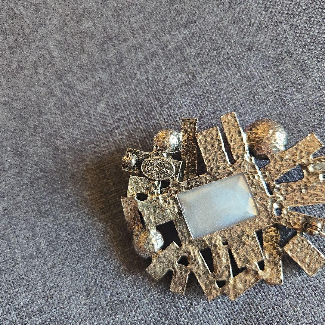 PhillippeFerrandisフィリップフェランディスブローチパール付