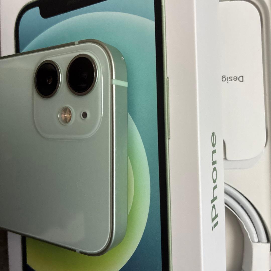 ぱんけーき ！Apple iPhone 12 mini グリーン 本体
