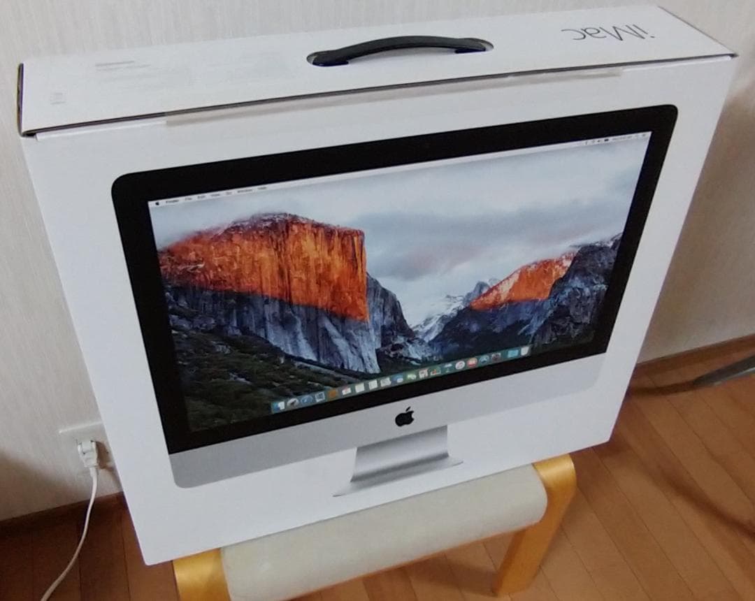 iMac 21.51インチ Late2015 8GB 1TB おまけ、付属品新品