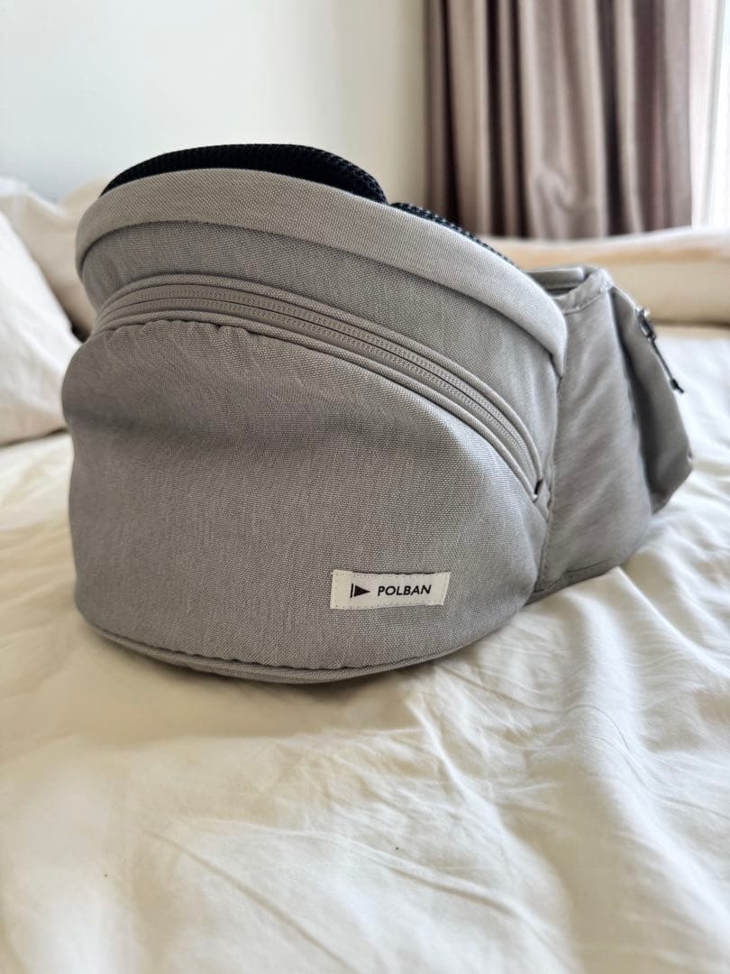 【美品】POLBAN ポルバン アドバンス　ショルダーベルト付き　グレー