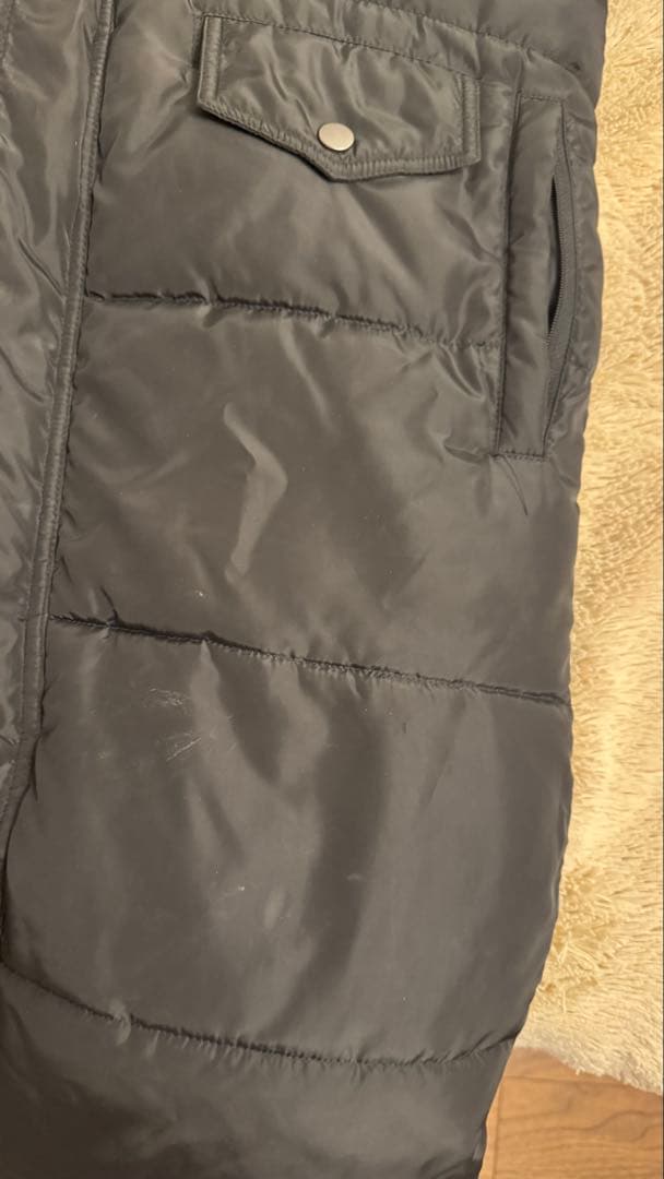 LUZ e SOMBRA ブラック ベンチコート　150/160