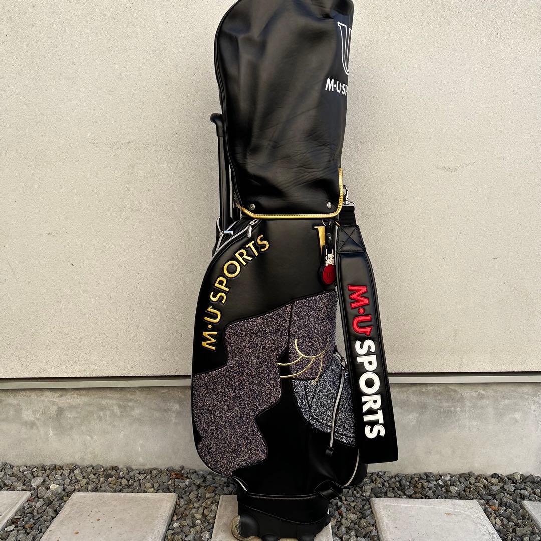 【稀少】 M.U SPORTS キャスター付きキャディバック　ミエコ　ウエサコ