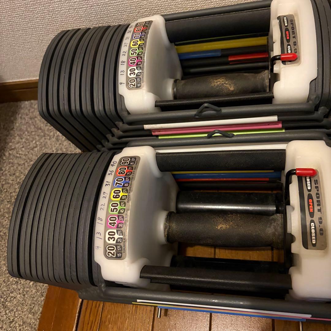 POWERBLOCK　ブロック 可変式ダンベル 41Kg①　※1個