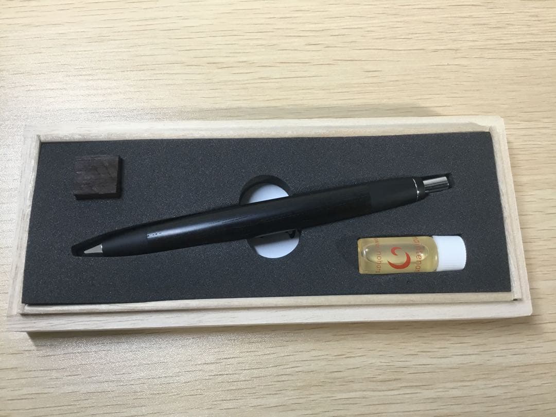 野原工芸 スタンダードボールペン ハカランダ シルバー 新品未使用