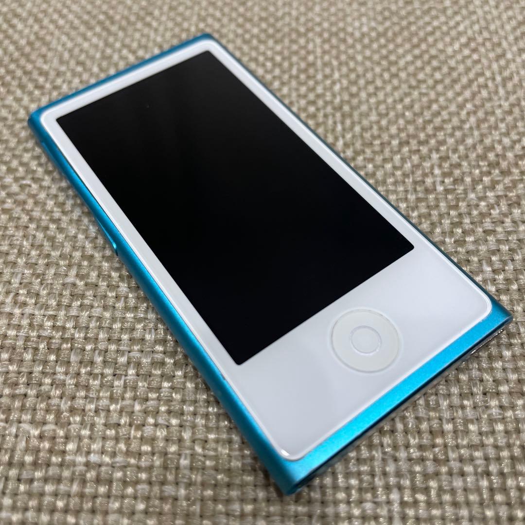 ipod nano 第7世代　ブルー A1446