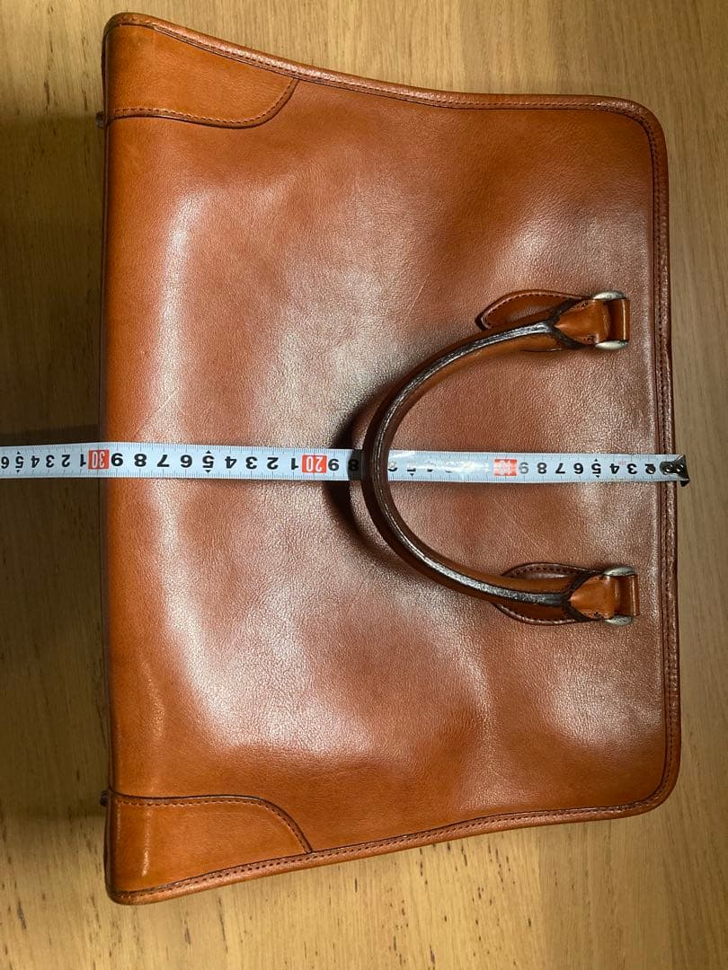 柏餅【状態良し】SLOW / スロー ビジネスバッグ 本革/レザー