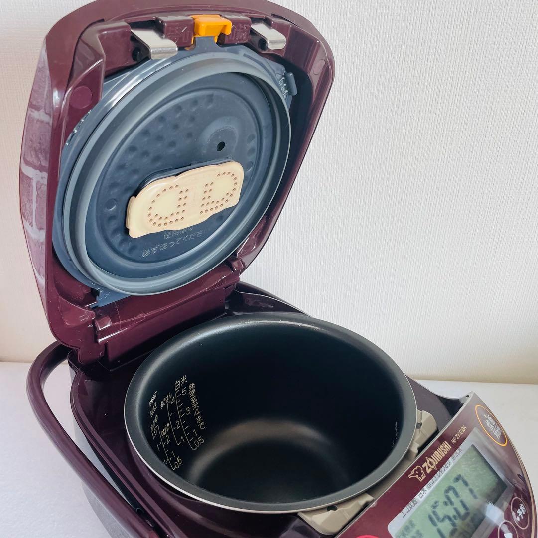 【美品】2021年製 象印(NP-ZV103BK )圧力IH炊飯器 5.5合