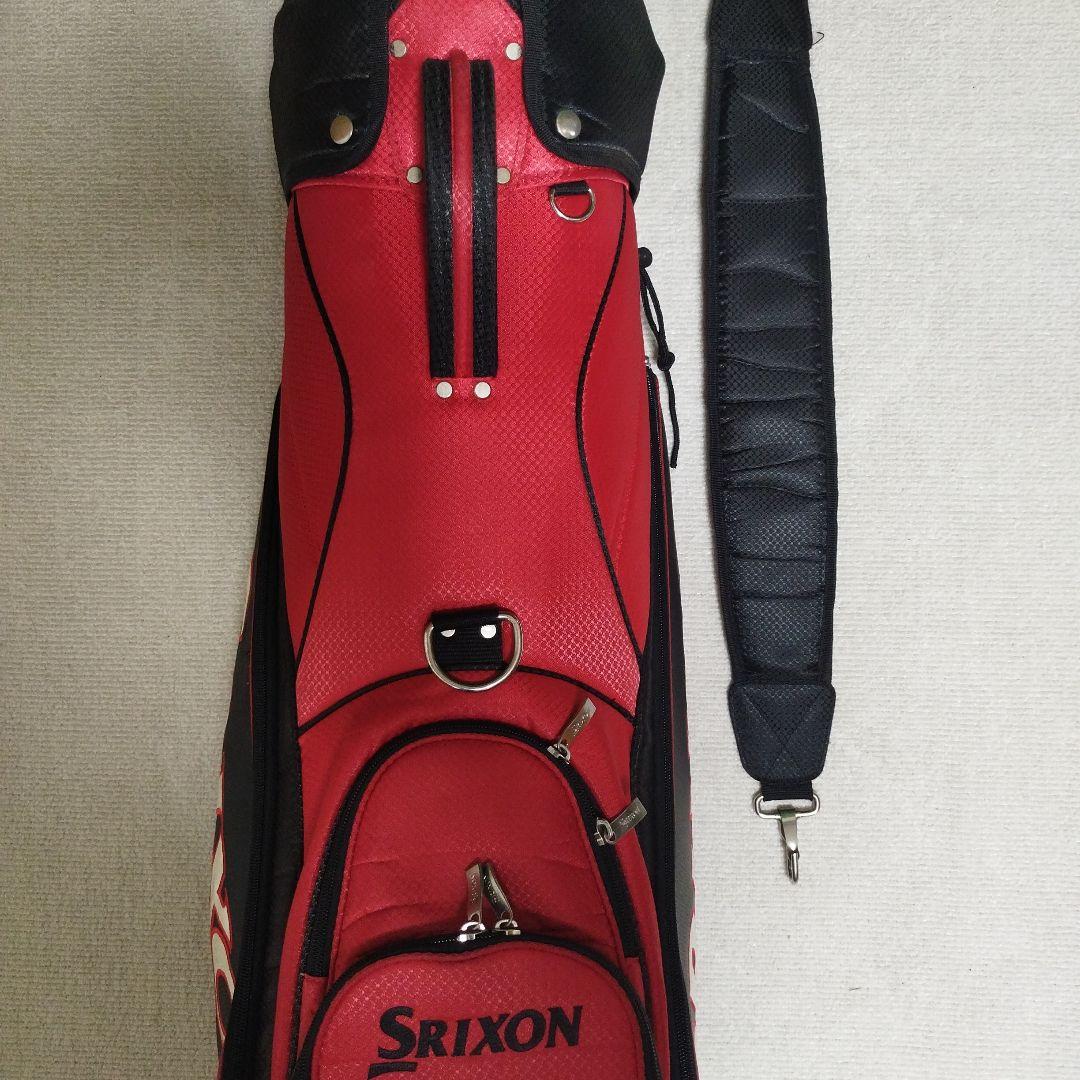 Srixon キャディバッグ 赤黒