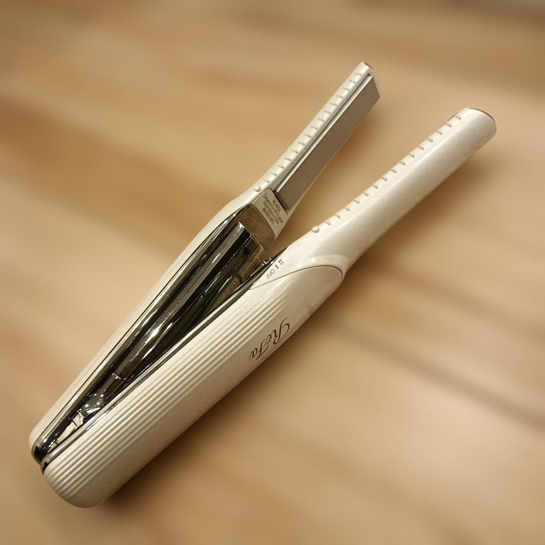 エ*ト様 ReFa フィンガーヘアアイロン ホワイト