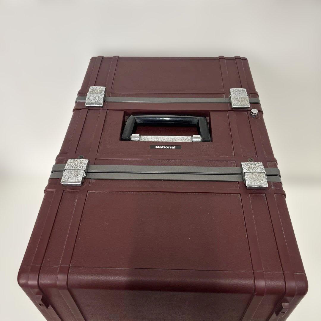 希少品National 大型ダブルカセットステレオシステム（ジャンク品）