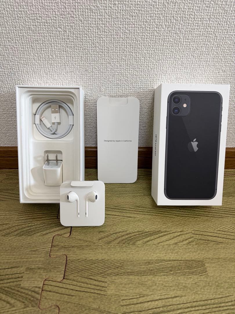 Apple iphone11 本体　ブラック　128GB