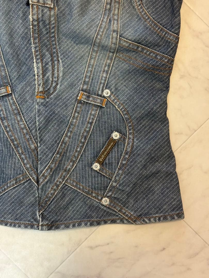 ドルチェ&ガッバーナ　デニムキャミソール