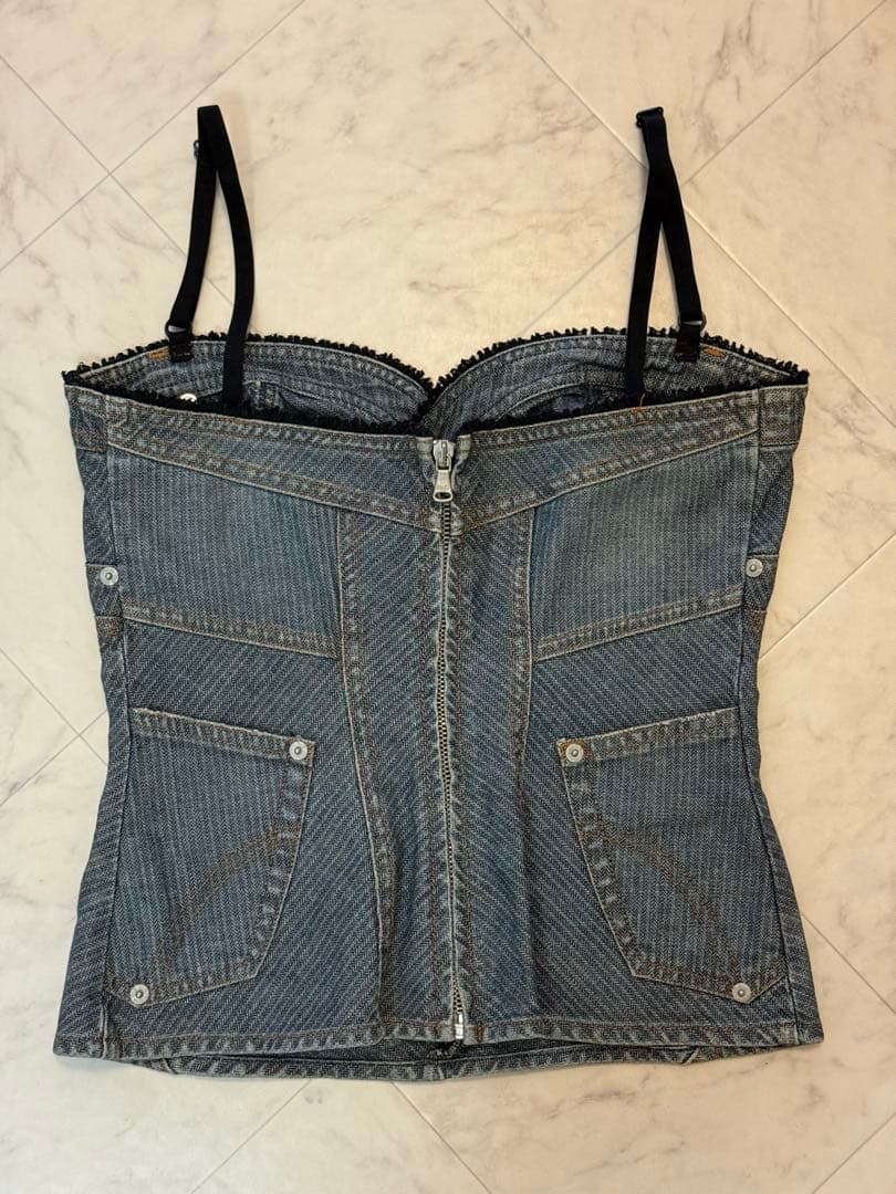 ドルチェ&ガッバーナ　デニムキャミソール