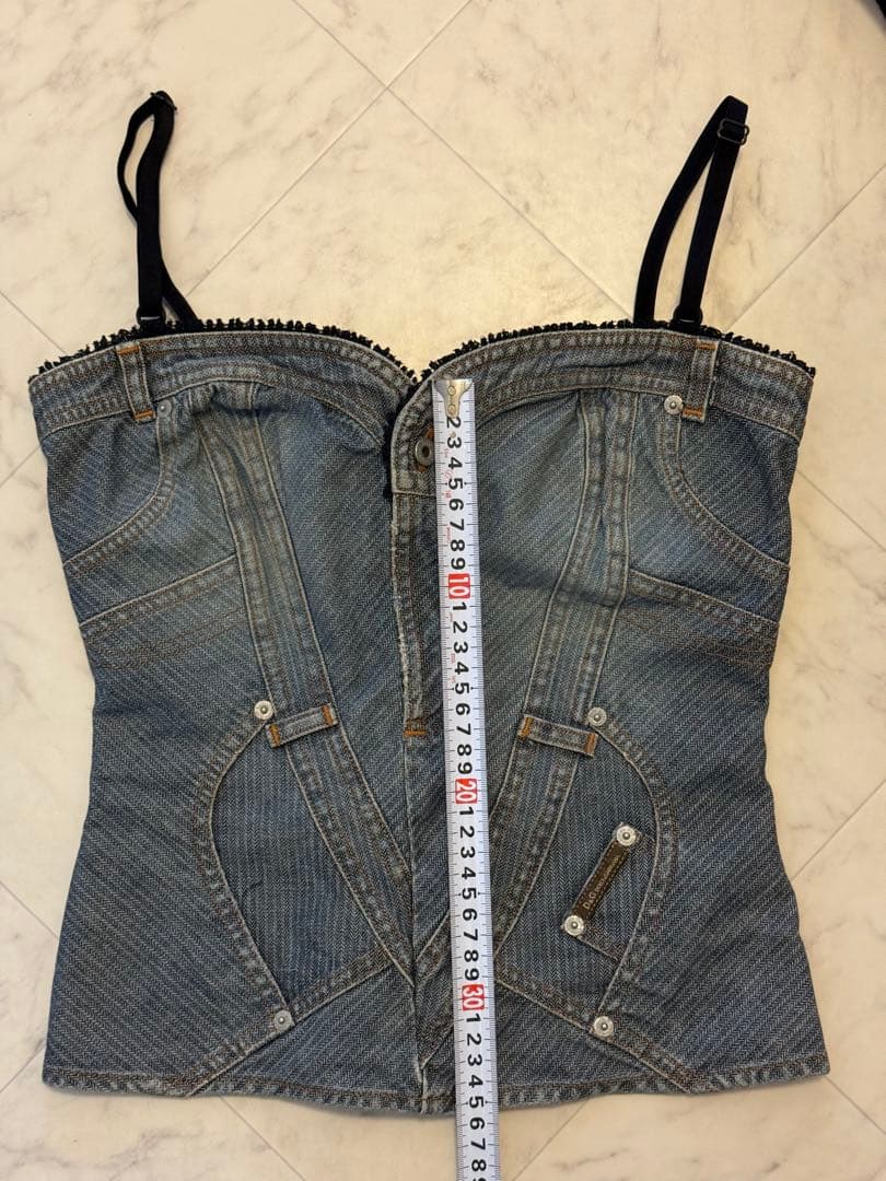 ドルチェ&ガッバーナ　デニムキャミソール