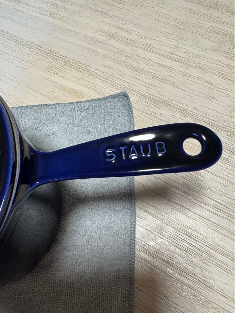 希少‼️‼️ ストウブ staub スープポット 18ブルー　美品‼️