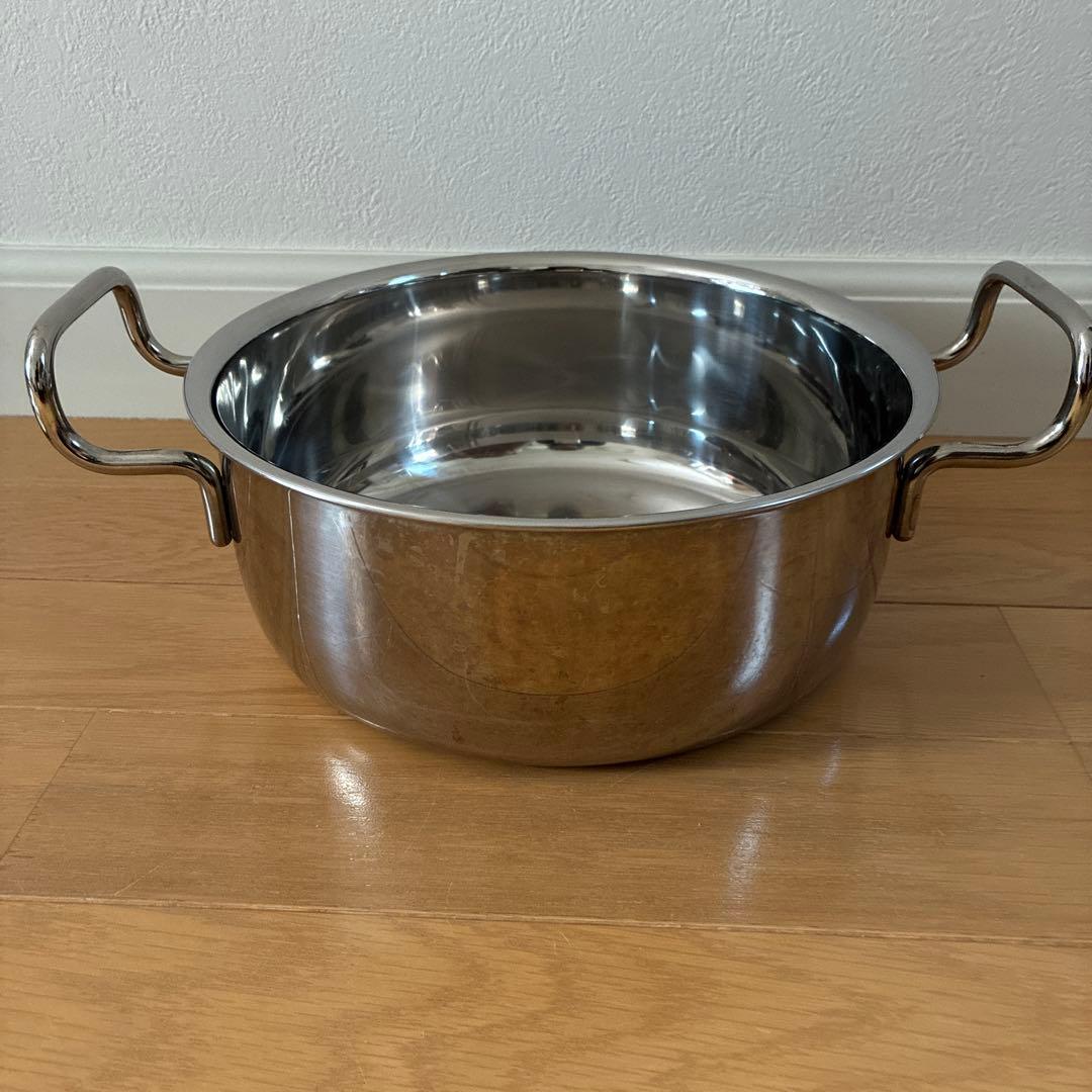 ジオプロダクト　両手鍋 22センチ