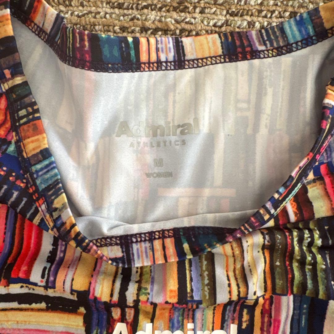 Admiral 書籍柄 テニスウェアセット Mサイズ