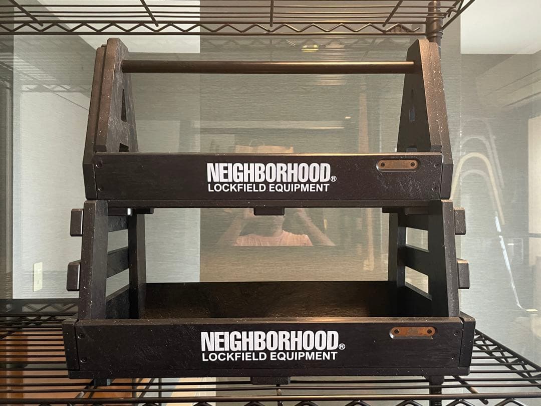 超美品■NEIGHBORHOODネイバーフッド/SRL JBバスケット上段