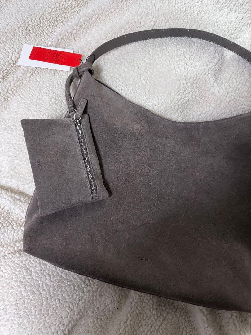 【新品タグ付】ROH SEOUL PULPY HOBO BAG SUEDE