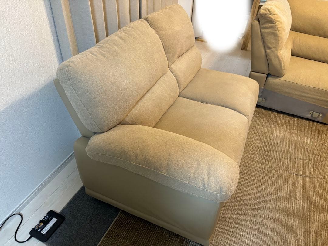 コーナー ソファ 4~5人掛け ベージュ ニトリ