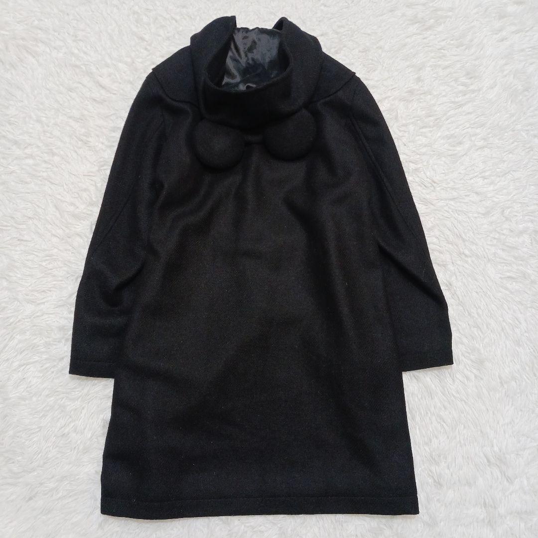 ✨未使用級✨ディズニーリゾート×ハリスツイード　ダッフル　ミッキーフード　L